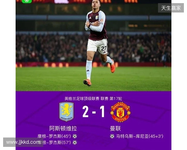 剑南春|曼联1-2客负维拉,罗杰斯连场双响,库尼亚破门 剑南春|曼联1-2客负维拉,罗杰斯连场双响,库尼亚破门